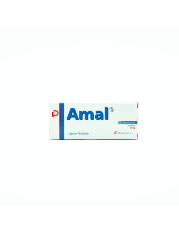 Amal De 8 mg Con 10 Tabletas - Ondansetrón