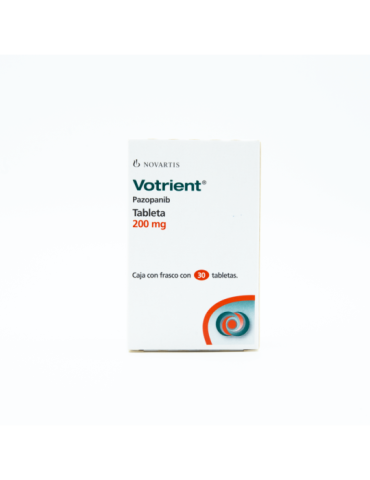 Votrient De 200 mg Con 30 Tabletas - Pazopanib