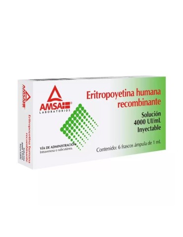 Eritropoyetina Humana mL Ampolleta(s) - Eritropoyetina Humana Recombinante