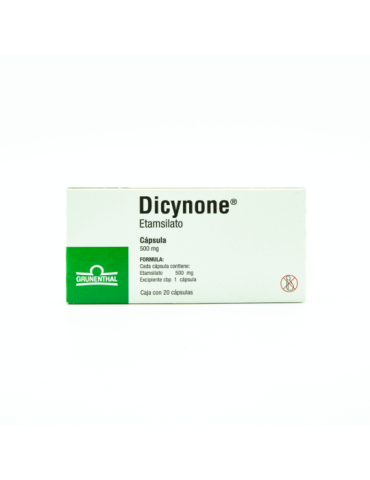 Dicynone 500 De 500 mg Con 20 Comprimidos - Esmasilito