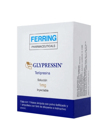 Glypressin De 1 mg Con 1 Solución Inyectable - Terlipresina
