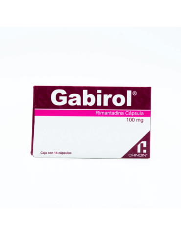 Gabirol 100 De 100 mg Con 14 Cápsulas - Rimantadina Clorhidrato