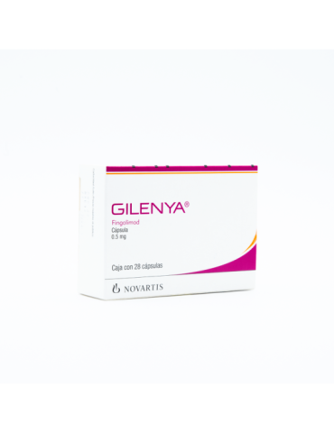 Gilenya 0.5 .5 mg Con 28 Cápsulas - Fingolimod