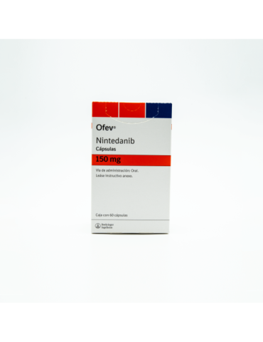 Ofev De 150 mg Con 60 Cápsulas - Nintedanib