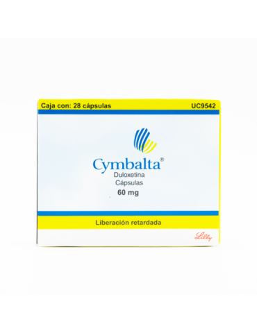 Cymbalta 60mg Cap Caj C/28 - Duloxetina Clorhidrato