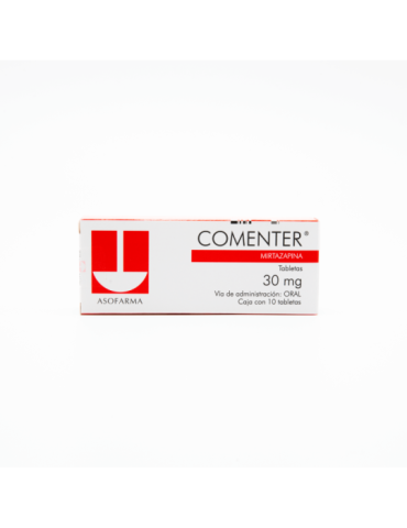 Comenter 30g Com Caj C/10 - Mirtazapina
