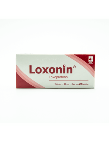 Loxonin 60 De 60 mg Con 20 Tabletas - Loxoprofeno Sódico