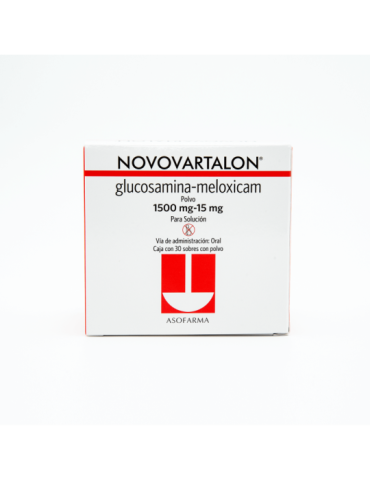 Novovartalon Sob Caj C/30 - Glucosamina, Glucosamina-Meloxicam