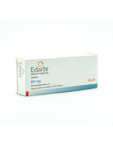 Edarbi De 80 mg Con 28 Tabletas - Azilsartán Medoxomilo