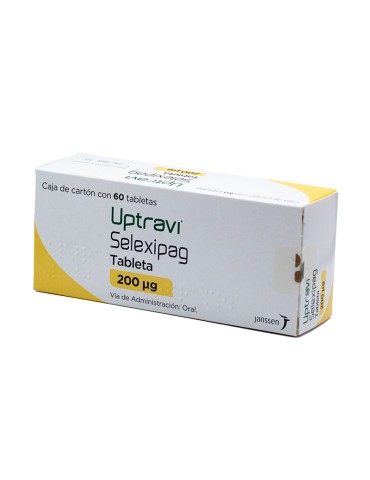 Uptravi 200mcg De 200 mcg Con 60 Tabletas - Selexipag