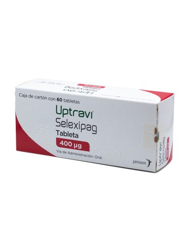 Uptravi 400 mcg Caja Con 60 Tabletas - Selexipag