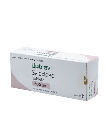 Uptravi 600 mcg Caja Con 60 Tabletas - Selexipag