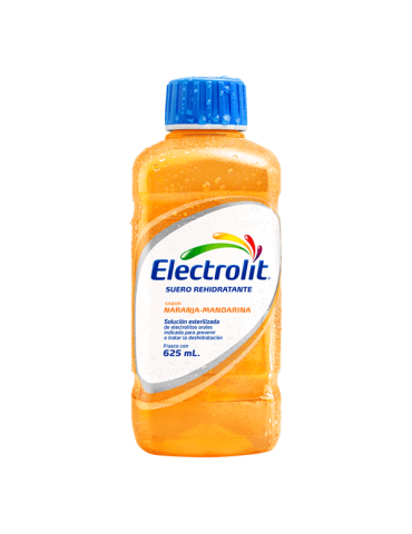 Electrolit Naranja Mandarina De 625 mL Con Electrolitos Orales