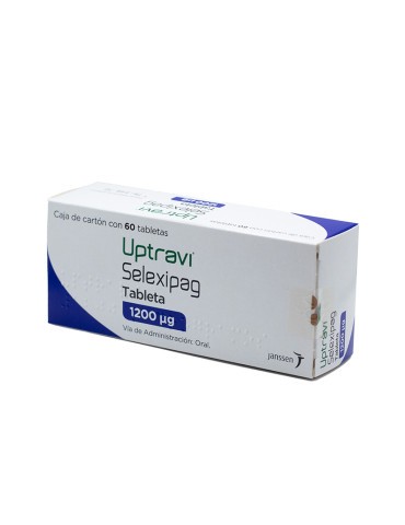 Uptravi 1200 mcg Caja con 60 Tabletas - Selexipag