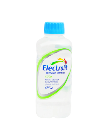 Electrolit Sabor Coco De 600 mL Con 1 Botella - Suero Rehidratante