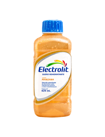 Electrolit Sabor Manzana De 620 mL Solución - Suero Rehidratante