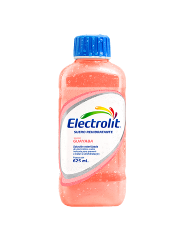 Electrolit Guayaba De 625 mL Con 1 Botella - Electrolitos Suero Rehidratante