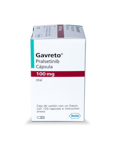 Gavreto 100 Mg Fco C/120 Cap