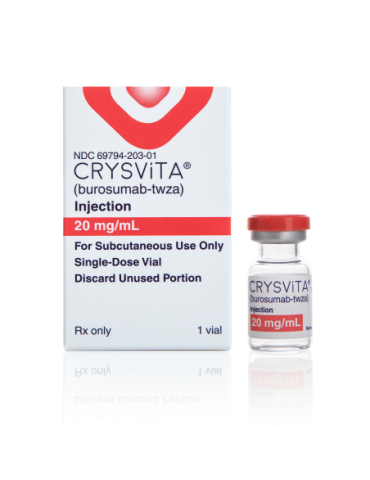 Crysvita Frasco De 20 mg/mL Con 1 Vial - Burosumab