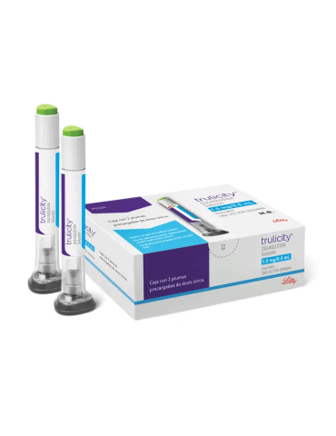 Trulicity 1.5 Mg /0.5 Ml Caja C/ 2 Plumas Pre-Cargadas - Dulaglutida