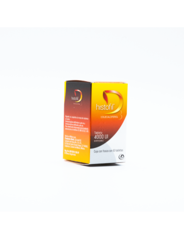 Histofil 4000 Ui Tab Caj C/60 - Colecalciferol
