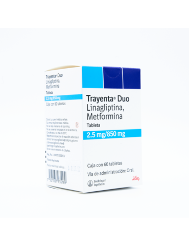 Trayenta Duo 2.5/850mg Tab Caj C/60