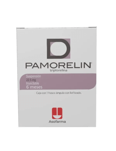 Pamorelin De 22.5 Mg Suspensión Inyectable Frasco ámpula Caja con 1 unidad - Triptorelina