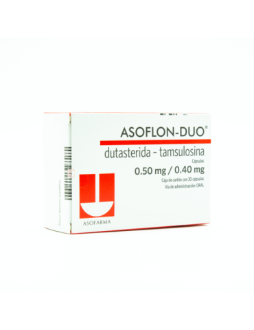 Asoflon Duo 0.50/0.40 Mg 30 Cap