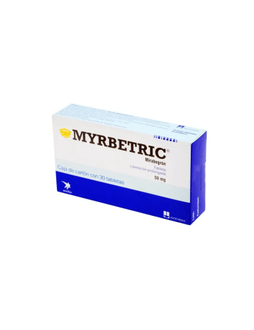 Myrbetric Lp De 50 mg Tabletas - Magnesio Estearato