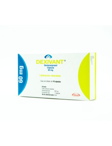 Dexivant 60 Mg Cap Caj C/14