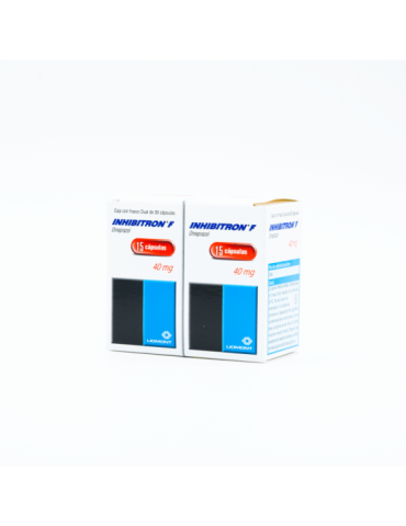 Inhibitron F Dual 40mg Cap Caj C/2x15 - Omeprazol