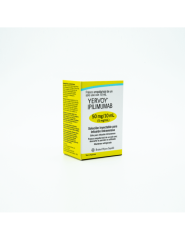 Yervoy De 50 mg Con 1 Ampolleta(s) - Ipilimumab